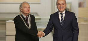 Гълъб Донев връчи държавно отличие на акад. Людмил Стайков