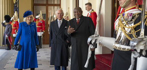 Чарлз III с първа аудиенция на държавен лидер, посещаващ Лондон (ВИДЕО)