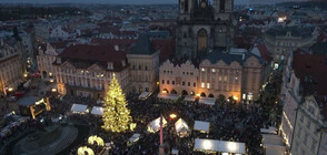 Коледният базар в Прага се завърна след двугодишно прекъсване (ВИДЕО)