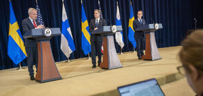 САЩ очакват скорошно приемане на Швеция и Финландия в НАТО
