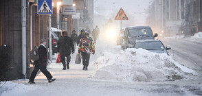 Зима в Европа: Снежни бури във Великобритания, Полша и Финландия, наводнение в Португалия