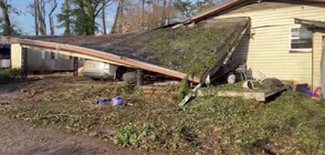 Торнадо причини разрушения в Луизиана (ВИДЕО)