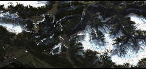 Кадри от сателит: Вижте огромната разлика в снежната покривка в Европа през последните години (ВИДЕО)