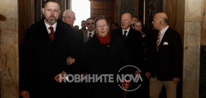 Княгиня Мария Луиза присъства в София на молебена за 90-ия си рожден ден (СНИМКИ)