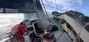 Бурни ветрове и високи вълни затрудняват участниците в Ocean Race (ВИДЕО)