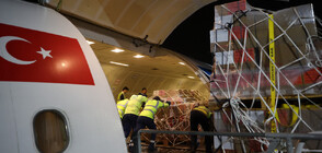 Гърция изпраща пет самолета с над 80 тона хуманитарна помощ за Турция