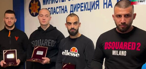 Демерджиев награди треньор по кикбокс и негови възпитаници, задържали извършител на грабеж