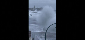 Бурята „Лариса” стигна до Франция (ВИДЕО)