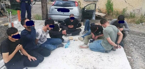 Заловиха 25 мигранти край Симеоновград