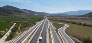 Отвориха за движение нов участък от магистрала „Европа” (ОБЗОР)