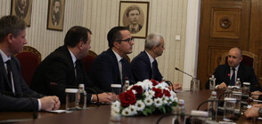 President Radev meets with third largest parliamentary group