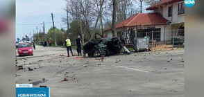 Катастрофа с жертва във Варненско: 18-годишен, с книжка от месец, заби кола в дърво и стълб