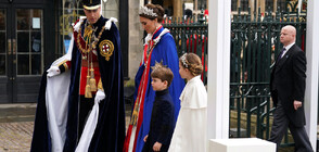 Семейството на принц Уилям и принцеса Кейт на коронацията на краля (ГАЛЕРИЯ)