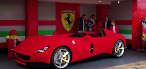 Направиха спортна кола в реални размери от блокчета LEGO (ВИДЕО)