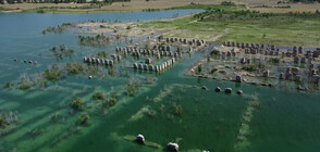 Сушата в Испания разкри руини на село, потопени под водите на язовир (ВИДЕО)