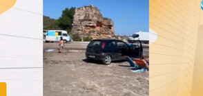 ПЛАЖ „БОЛАТА”: Автомобили продължават да паркират върху пясъка в защитената зона