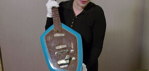 Електрическа китара на Кърт Кобейн отива на търг (ВИДЕО)