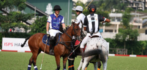 Принц Хари участва в благотворителен мач по поло в Сингапур (ВИДЕО+СНИМКИ)