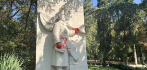 Поругаха паметника на Съветската армия в Стара Загора (СНИМКИ)