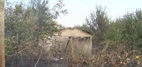 Пожар във вилна зона край Ямбол, има изгорели къщи