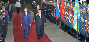 Путин посрещна Ким Чен-ун на космодрума „Восточний”