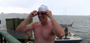 "Реките трябва да бъдат спасени" - плувец преплува 507 километра по река Хъдсън (ВИДЕО)