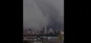 УНИКАЛНО: Заснеха образуването на огромни буреносни облаци (ВИДЕО)