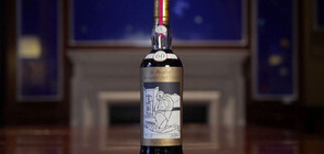 За 1,2 млн. паунда: Продават на търг бутилка с 96-годишно уиски (ВИДЕО)