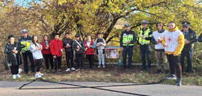 Ученици от Ловеч с акция за възпоменание на жертвите на пътя