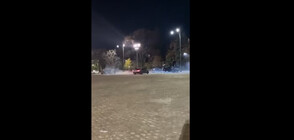 След дрифт в центъра на София: Спряха автомобила от движение (ВИДЕО)