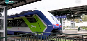 Бъдещето на жп транспорта: Първите трибридни влакове вече се движат из Тоскана (ВИДЕО)