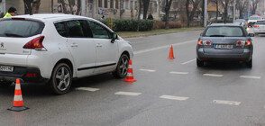 Кола блъсна дете на пешеходна пътека в Благоевград (ВИДЕО+СНИМКИ)