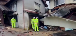 В надпревара с времето: Продължава издирването на оцелели под руините след труса в Япония