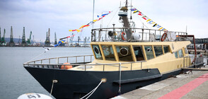 Военноморското училище във Варна се сдоби с научноизследователски катер