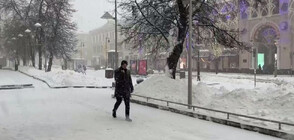Снежна блокада: Мощна буря предизвика транспортен хаос в Москва (ВИДЕО)