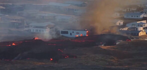 Вижте как лава поглъща сгради след изригването на вулкан в Исландия (ВИДЕО+СНИМКИ)