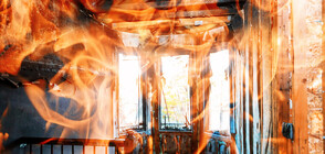 Пожар избухна в Пампоровата къща до Античния театър в Пловдив