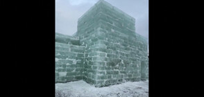 Започна изграждането на мащабен леден дворец в щата Ню Йорк (ВИДЕО)