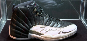 Продадоха шампионските маратонки ма Майкъл Джордан за 8 милиона долара (ВИДЕО)