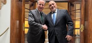 GERB Leader Borissov, UK Chief Diplomat Cameron discuss joint options to back Ukraine against Russian military aggression