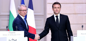 French president Macron thanks PM Denkov for courageous fight for reforms, pro-european policy in Bulgarian on Facebook