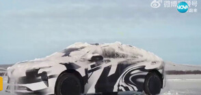 Създадоха кола, която сама се почиства от снега (ВИДЕО)