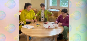 Деца и родители изработиха мартенички, за да ремонтират терариума в пловдивски музей