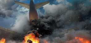 Руски военен самолет се разби с 16 души на борда (ВИДЕО)