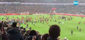 Масов бой на терена след футболен мач в Турция (ВИДЕО)