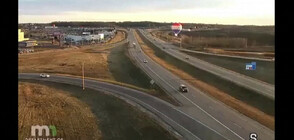 Балон с горещ въздух падна край магистрала в Минесота (ВИДЕО)