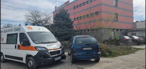 Катастрофа между линейка и автомобил в Стара Загора