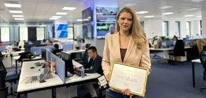 Журналистът на NOVA Вероника Димитрова с приз в годишните награди „Достойните българи“