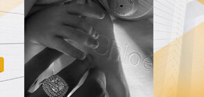 Огромен диамантен пръстен озари ръката на Николета Лозанова (ВИДЕО)