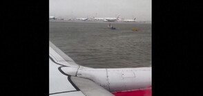 Летището в Дубай е под вода, отменени са полетите от и до България (ВИДЕО)